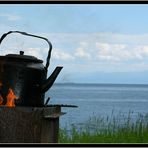 Teezeit am Baikal