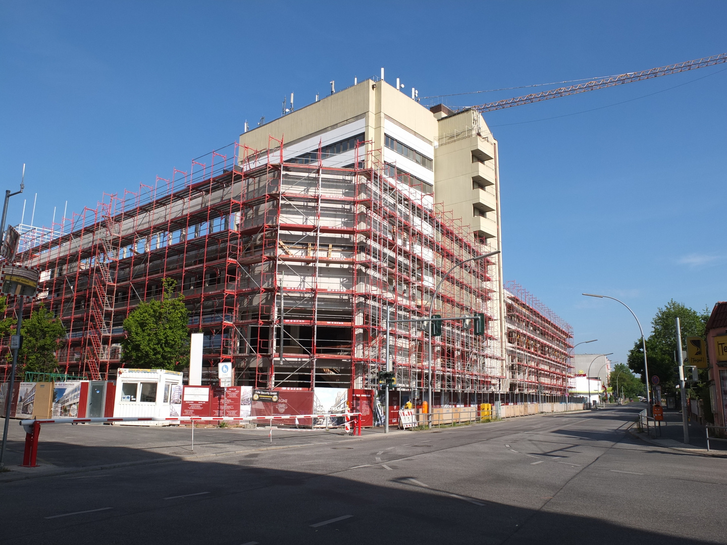 Tegel Baustelle aktuell 1