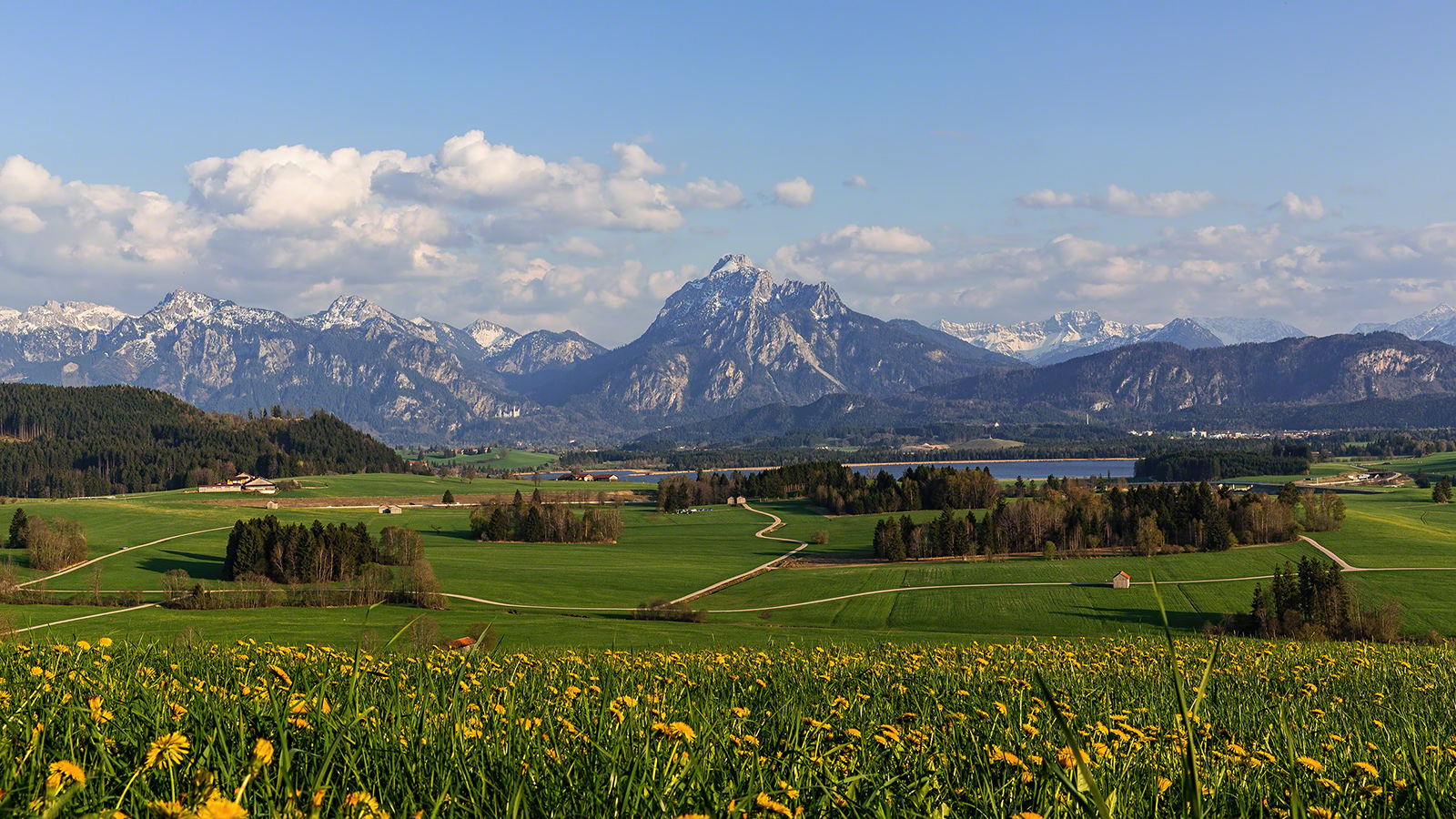 Tegelberg, Säuling und Hopfensee