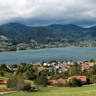 Tegernsee - es ziehen dunkle Wolken auf 