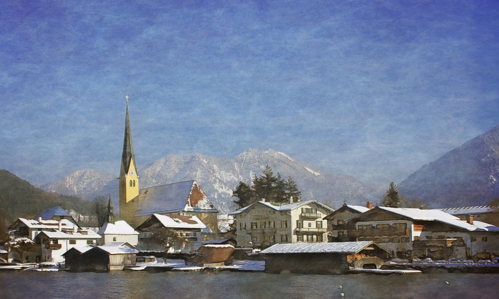 Tegernsee gemalt