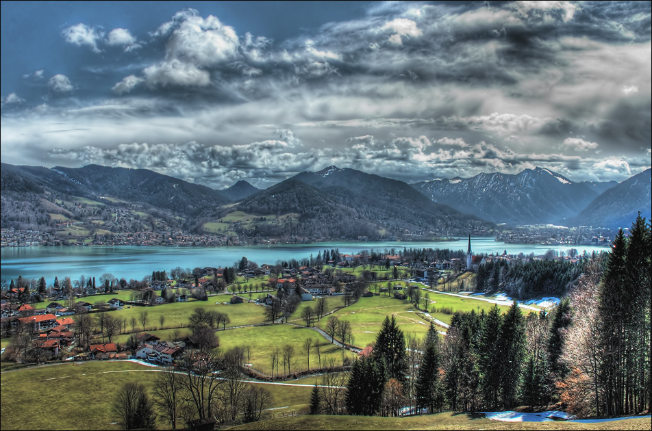 Tegernsee HDR Tonemapping