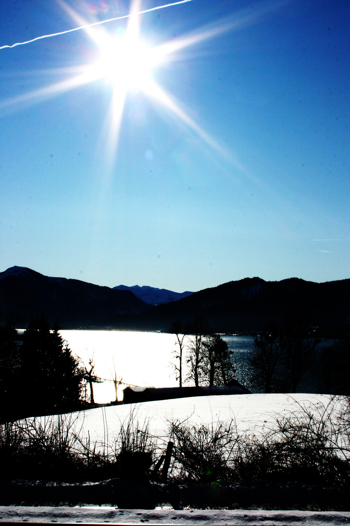 Tegernsee im Schnee 2