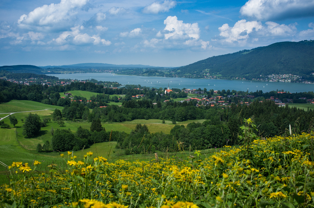 Tegernsee im Sommer