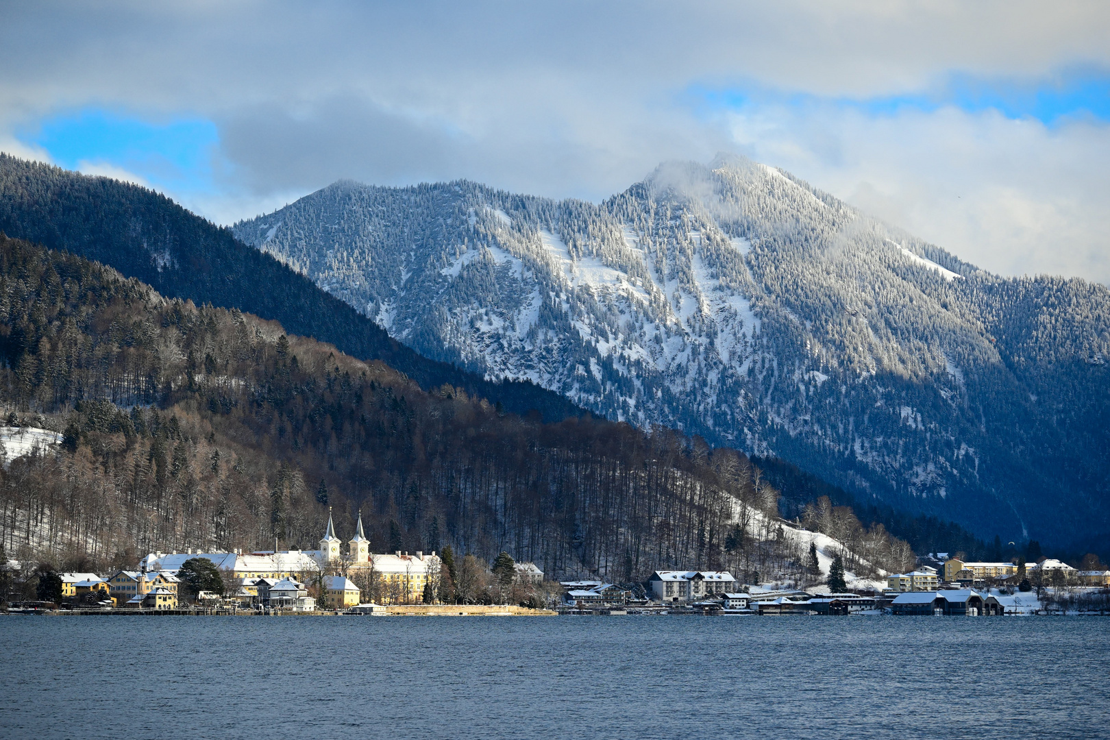 Tegernsee im Winter