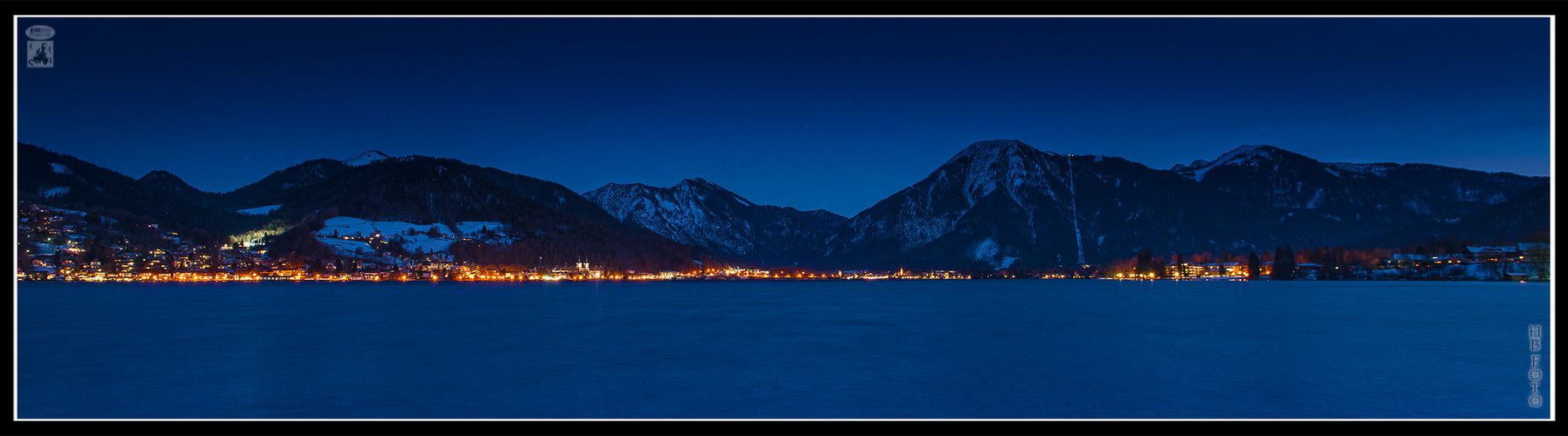 Tegernsee in Blau