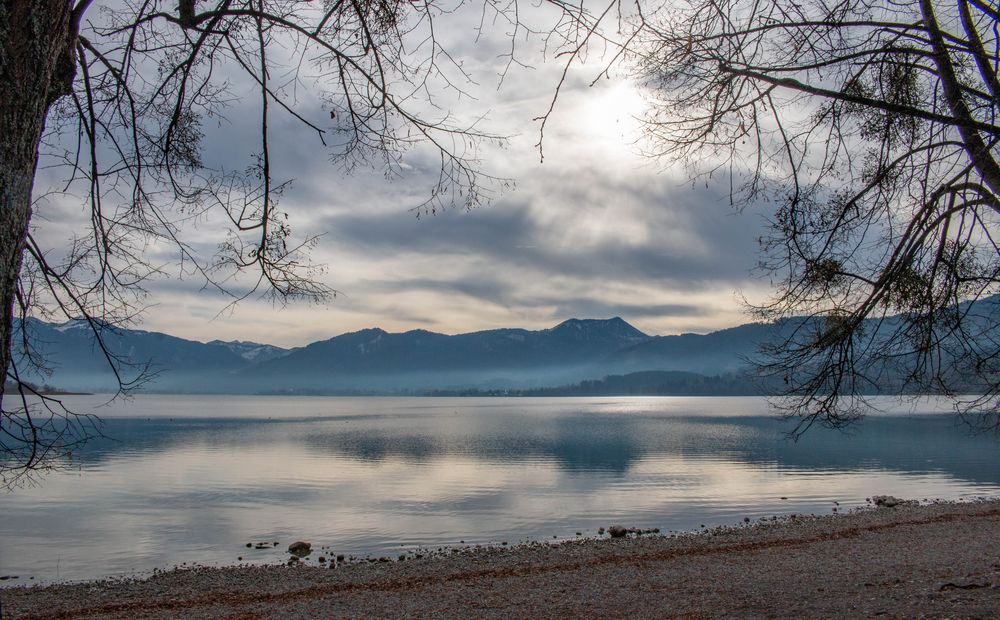 Tegernsee mit Hirschberg