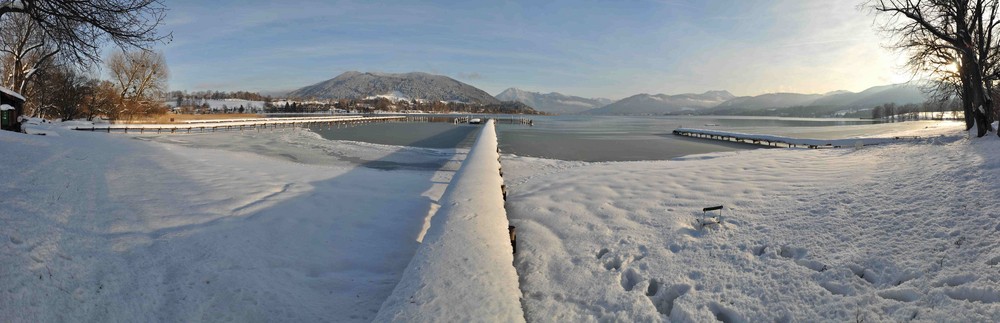 Tegernsee Panorama, 1. Versuch