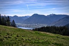 Tegernsee von der Holzeralm aus