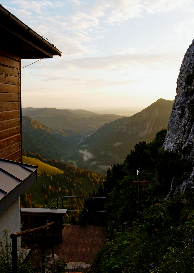 Tegernseer Hütte an Roßstein und Buchstein, 1650 m,Juli 2016, 2