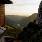 Tegernseer Hütte an Roßstein und Buchstein, 1650 m,Juli 2016, 2