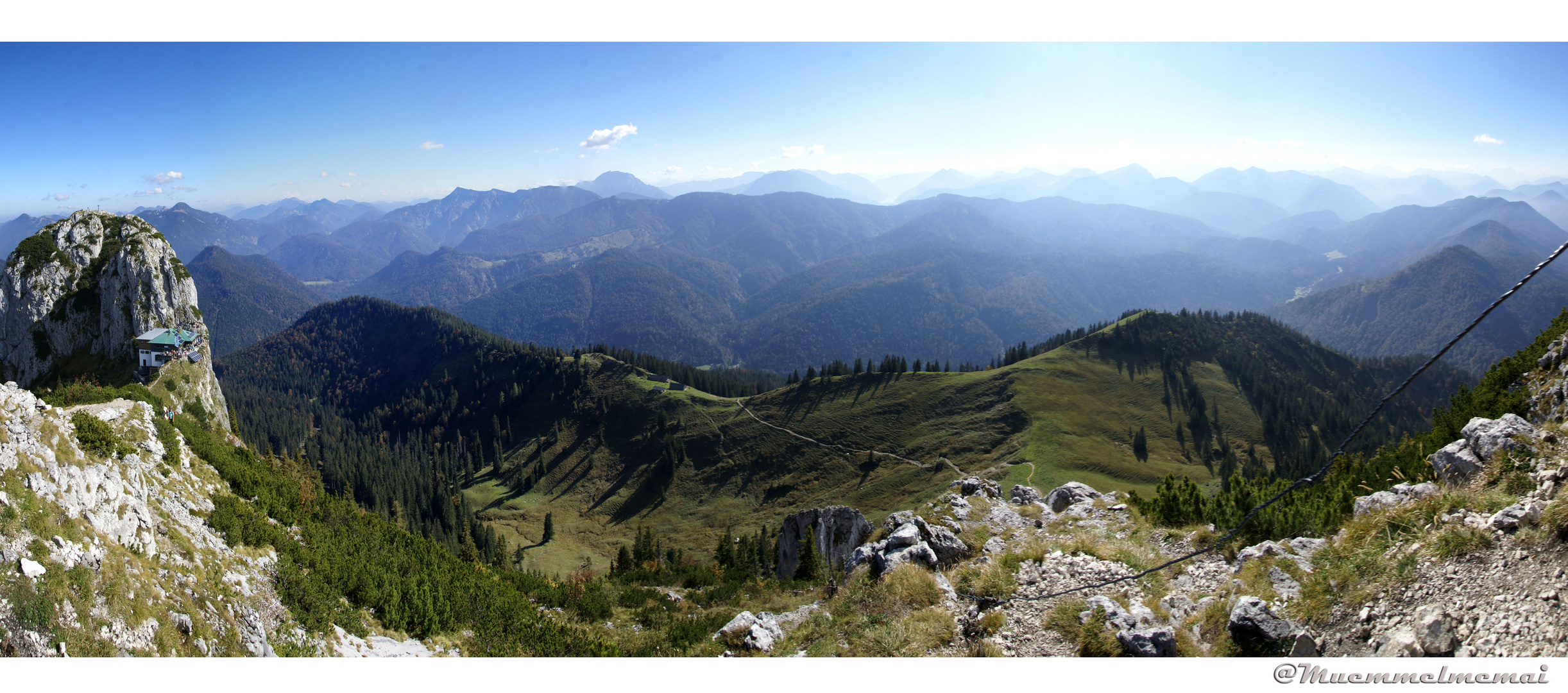 Tegernseer Hütte Panorama