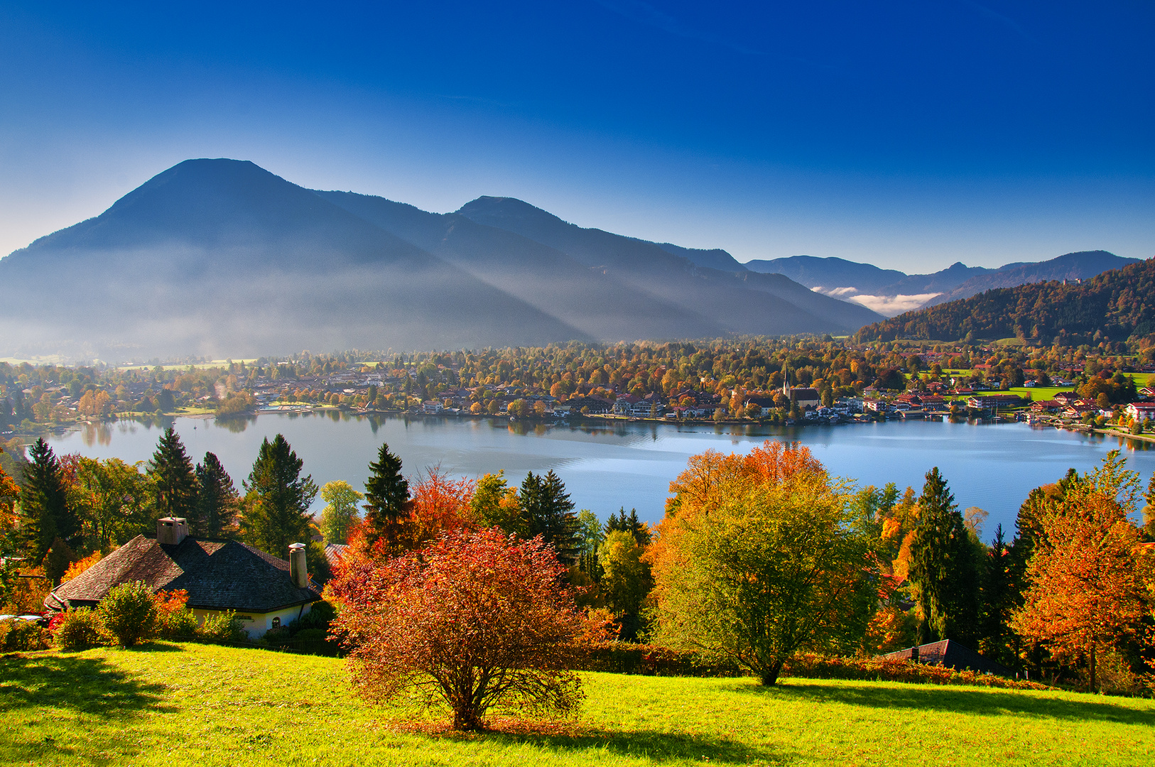 Tegernseer Tal im Herbst