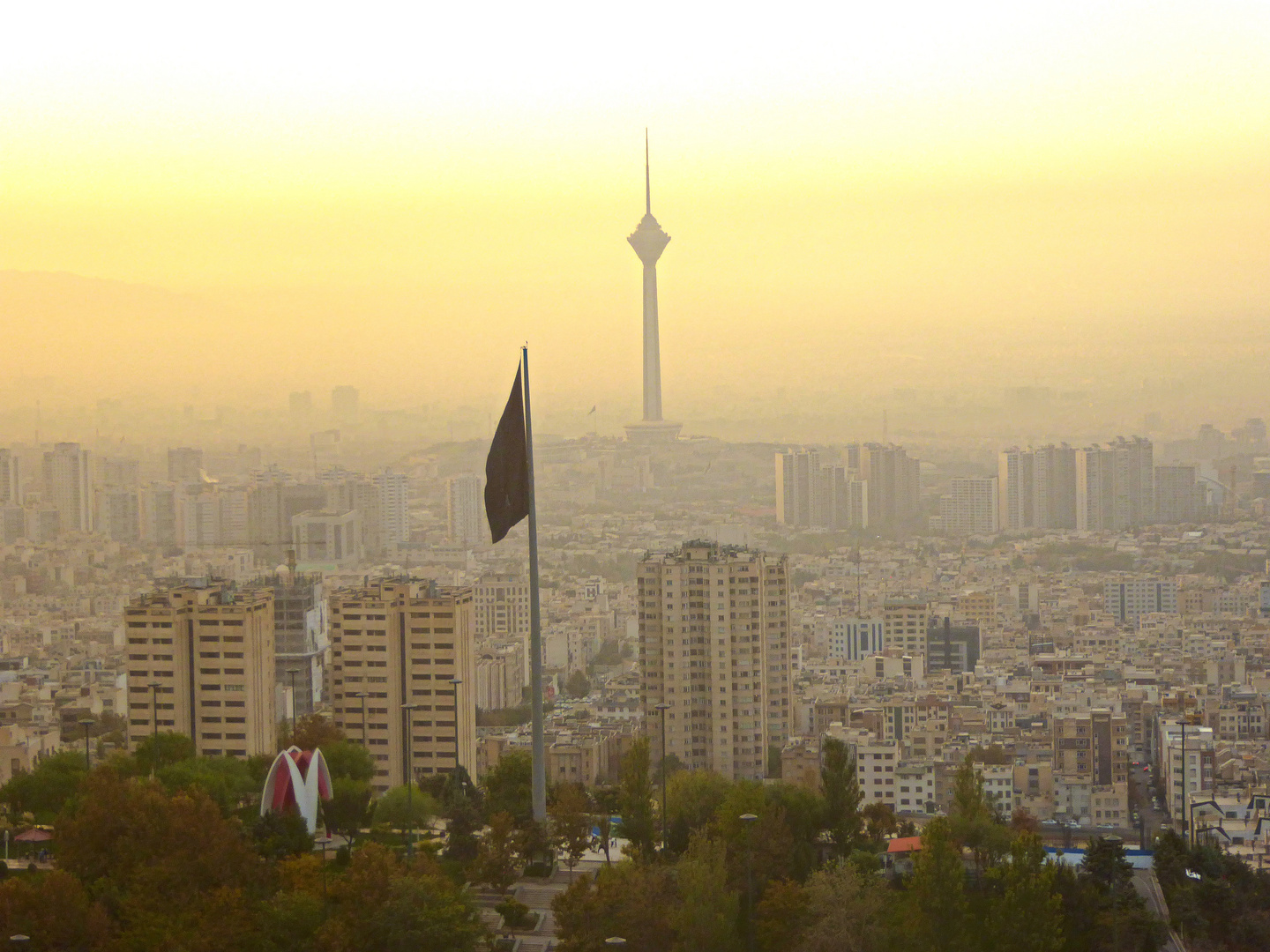 Teheran am Morgen