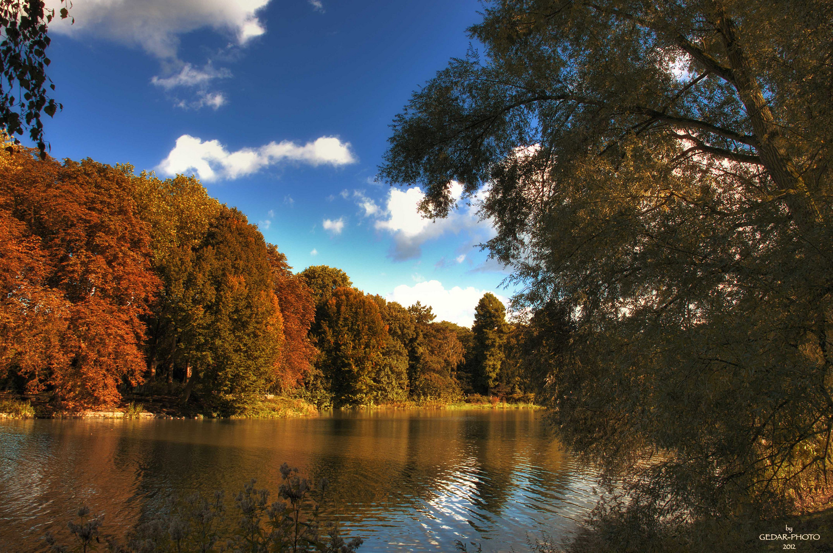 Teich am Schloß Berge - GE