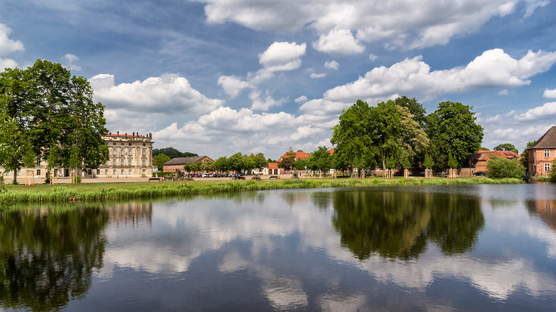 Teich am Schloss Foto & Bild world, schloss, teich Bilder auf