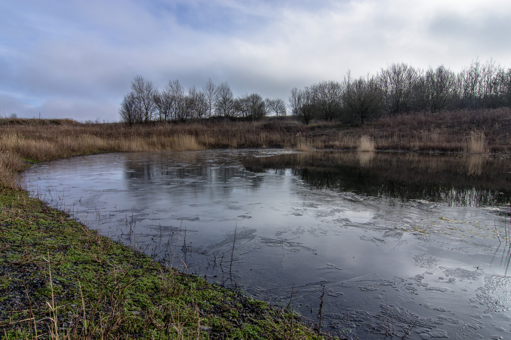 Teich auf der Halde Reden