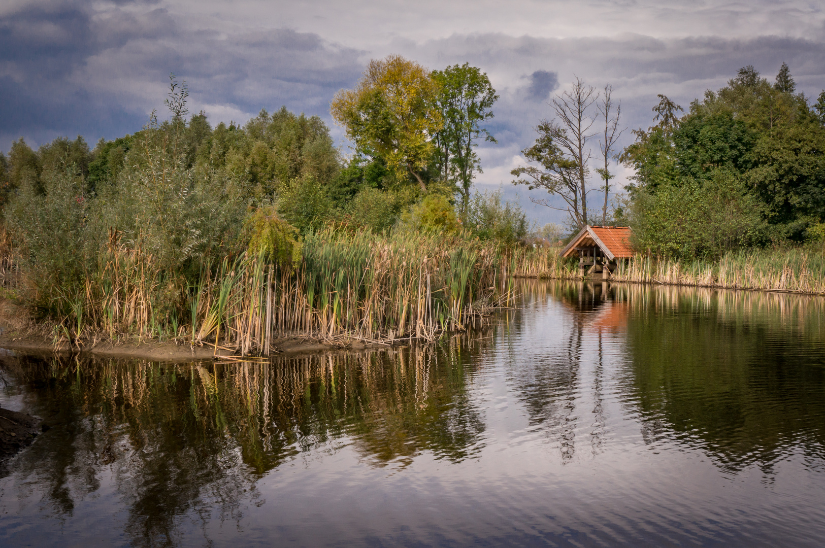 Teich im Rittergut  - Remeringhausen bei Stadthagen/Nds.