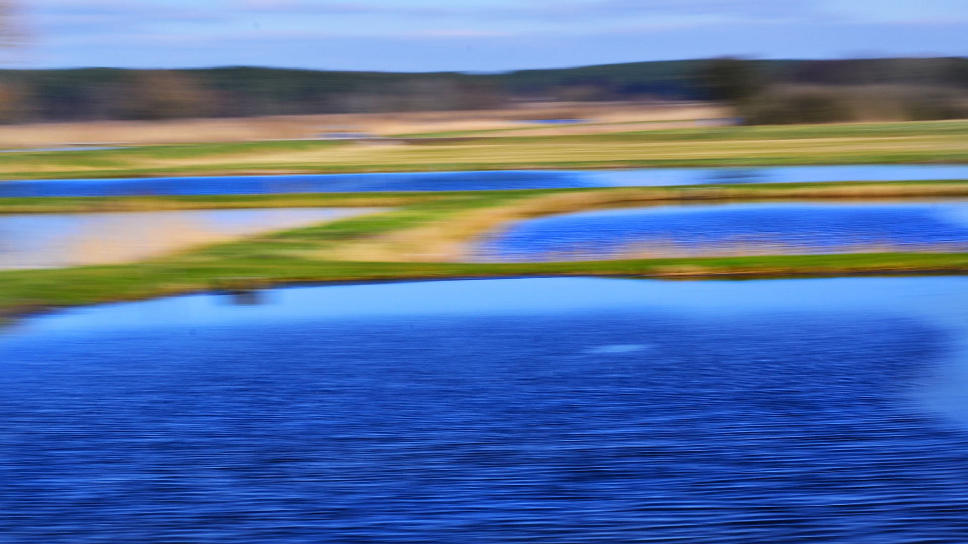 Teichlandschaft verträumt 