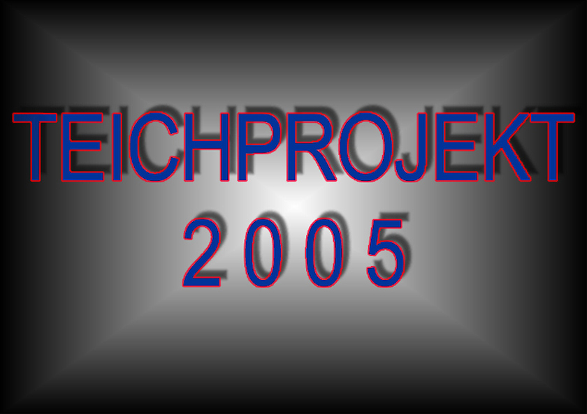 Teichprojekt 2005