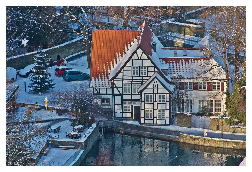 teichsmühle im winter