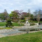 Teichspiegelung im Japanischer Garten....