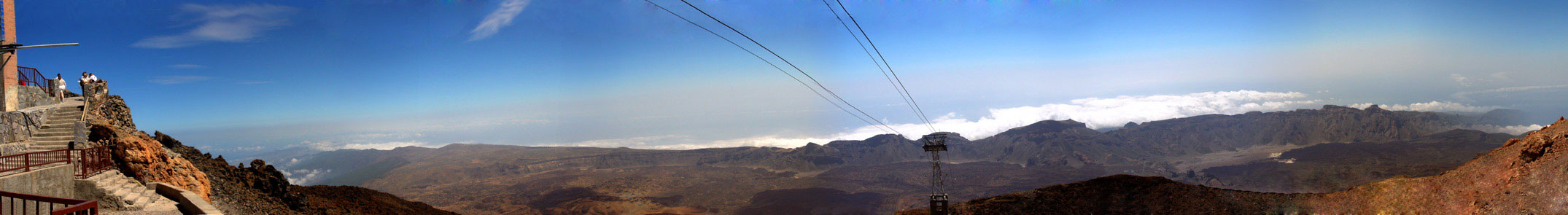 Teide - Blick aus 3700 m Höhe