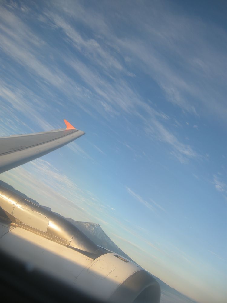 Teide from Airplane