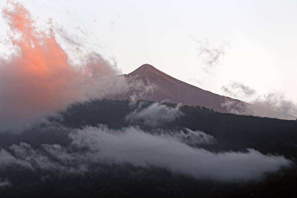 ... Teide im Abendlicht ...