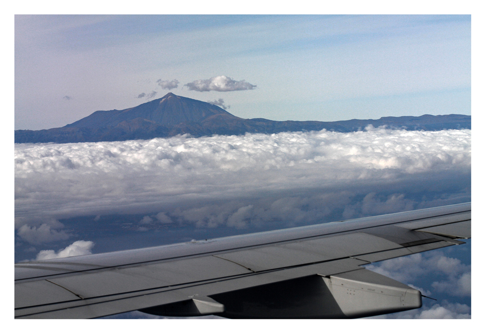 Teide im Anflug