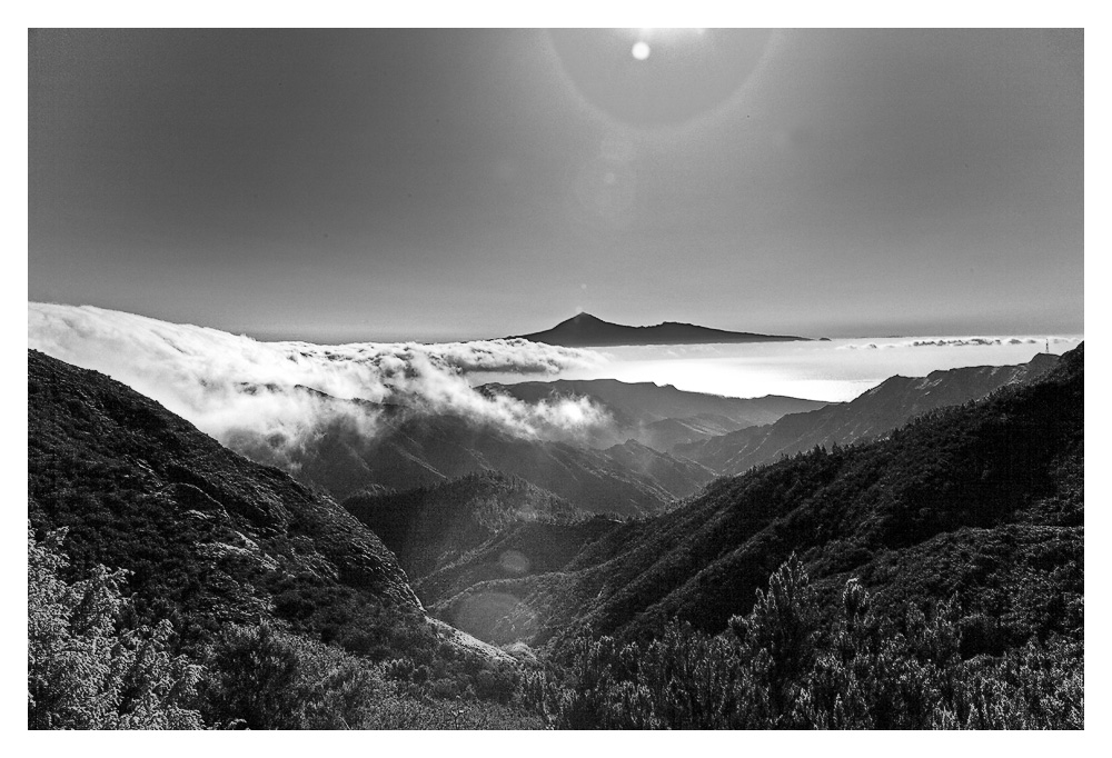 - Teide im Gegenlicht -