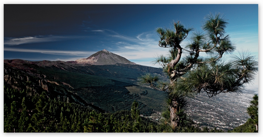 teide in der ferne