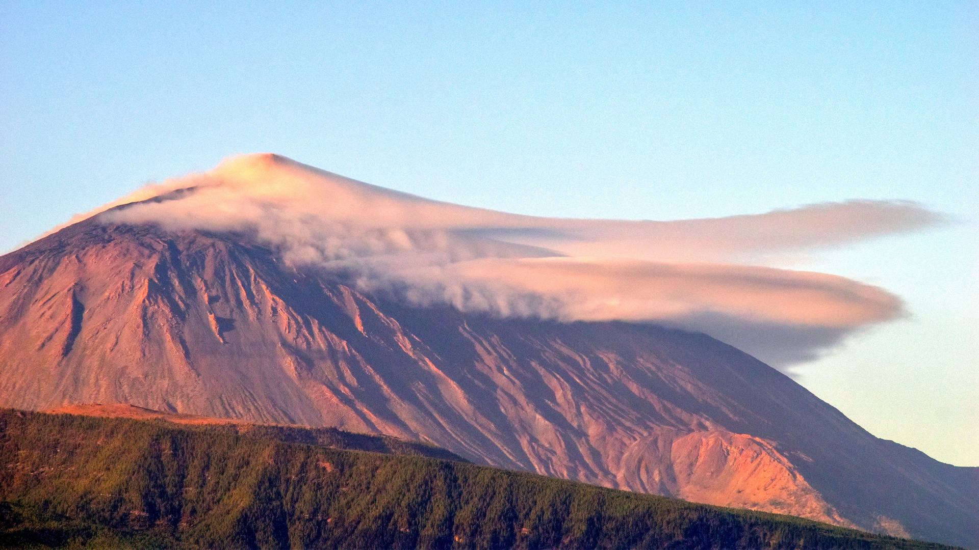 Teide in Wolken - Teneriffa