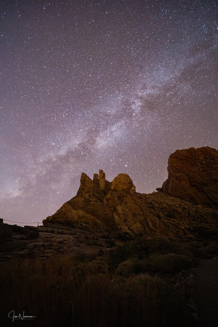 Teide milky way