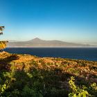 Teide mit Mond-Tüpfelchen - La Gomera