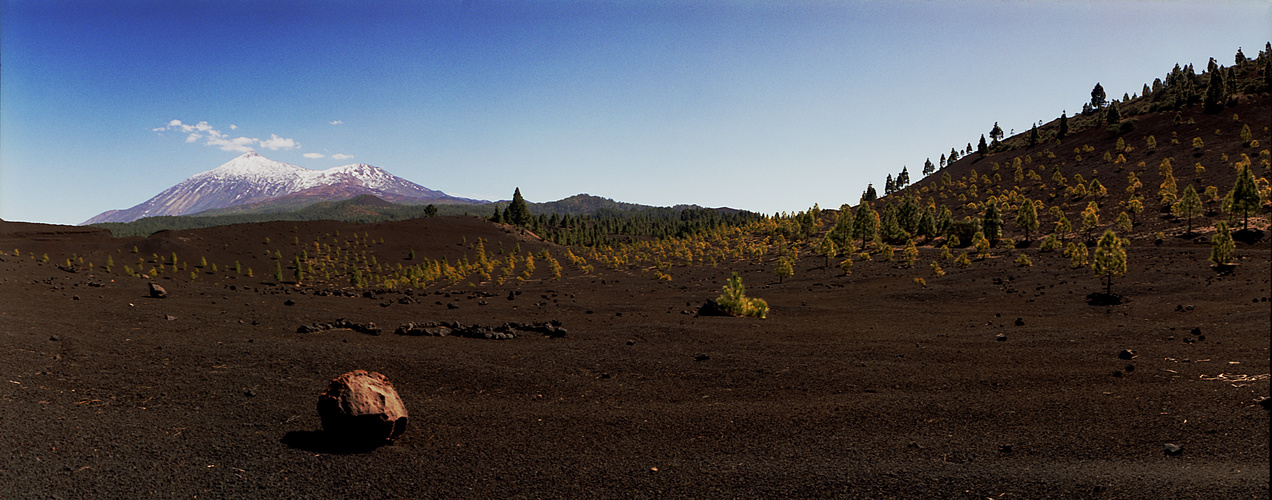 Teide mit Schneehaube