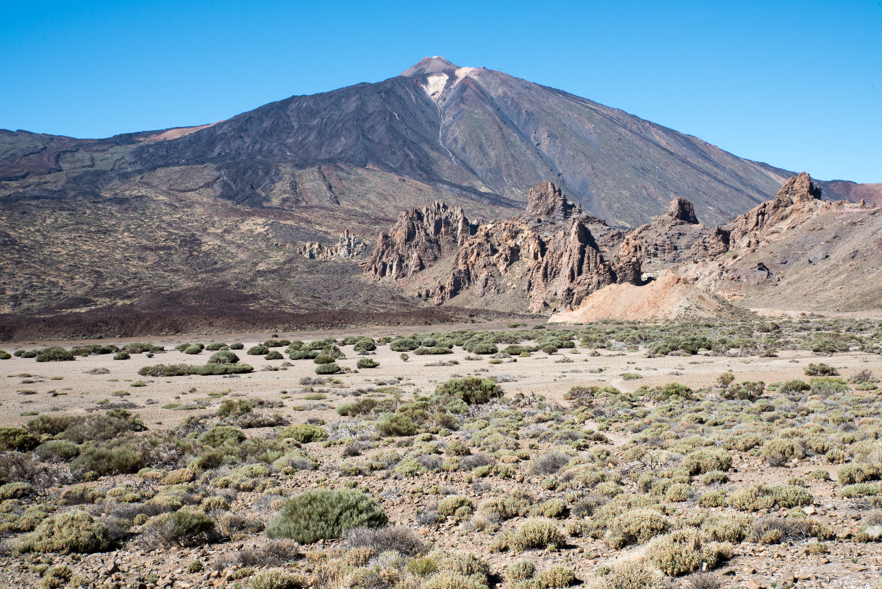 Teide mit Vulkanlandschaft