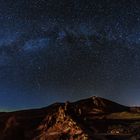 Teide-Nationalpark bei Monduntergang