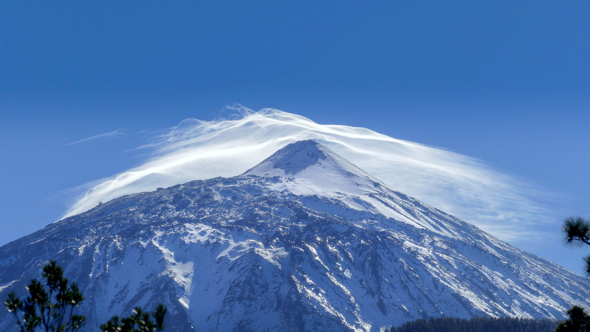 Teide Schleier - Teneriffa