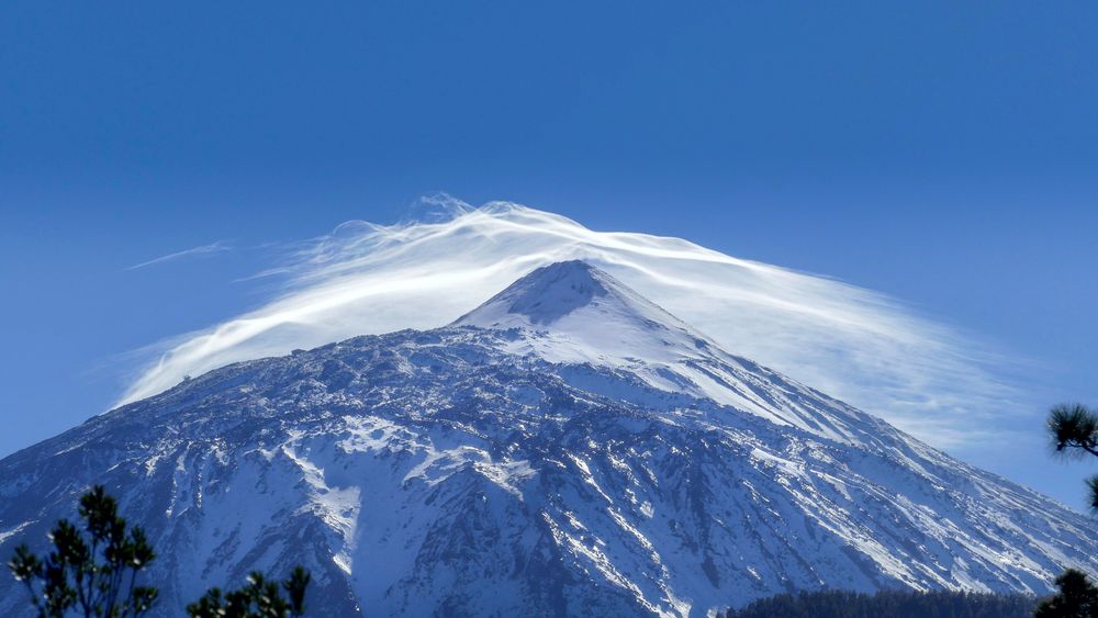 Teide Schleier - Teneriffa