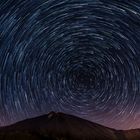 Teide Star Trails