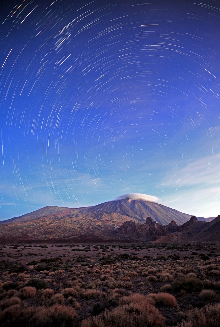 [ ... teide startrail ]