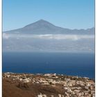 Teide über San Sebastian