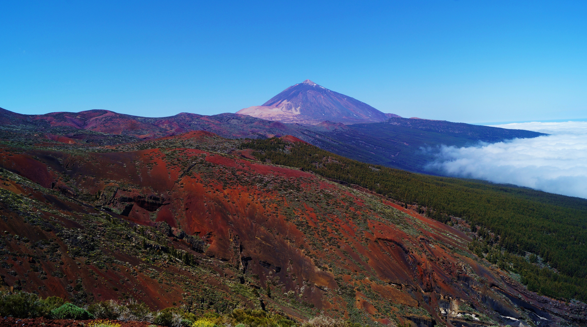 Teide und Lavalandschaft