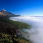 Teide und Wolken