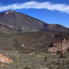 Teide unterm Wolkenband