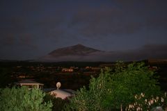 Teide von Buen Paso gegen 21:00 Uhr