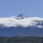 Teide von Wolken umgeben