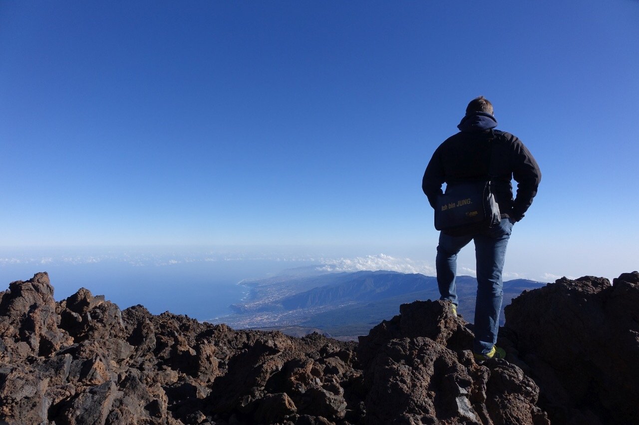 Teide_Teneriffa_1_Frei nach Caspar-David Friedrich