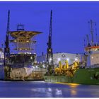 Teil -14- :Maritime Arbeitswelten in Bremerhaven am 26.10.2014 " Alles belegt & viel Arbeit ...."